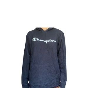 Black Women’s Champion Athleticwear Hoodie Size X-Large